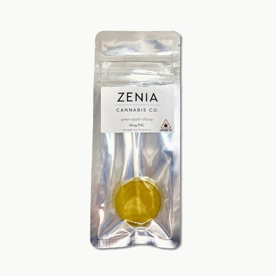 Indico - Green Apple 25mg Lollipop - Zenia - 1