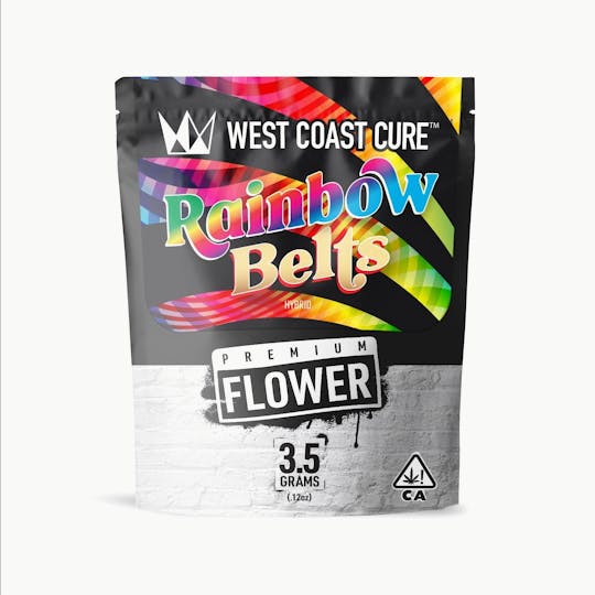 West Coast Cure - Rainbow Belts - 3.5G Premium Flower - 1