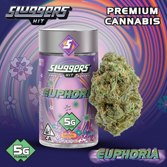 Sluggers Hit - Sluggers - Jarred Flower - 5g - Euphoria - 1