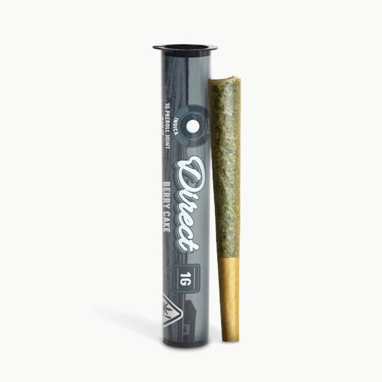 Direct - Berry Cake (Indica) Live Resin Preroll 1g - 1