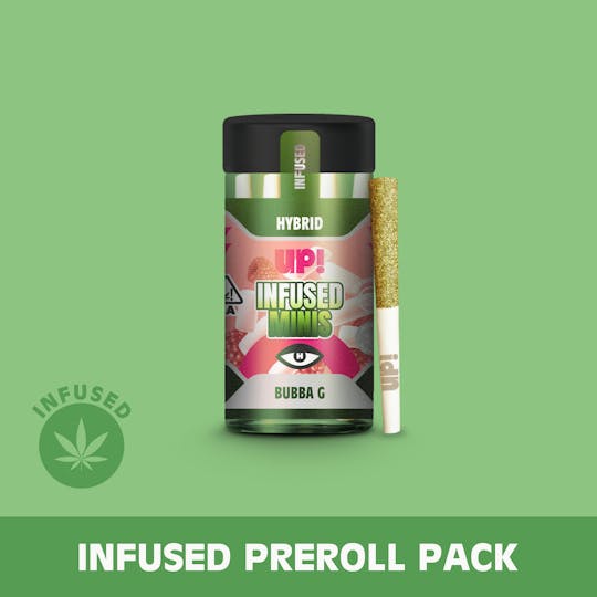 UP! - Bubba G (Hybrid) 5pk Diamond Infused Preroll 2.5g - 1