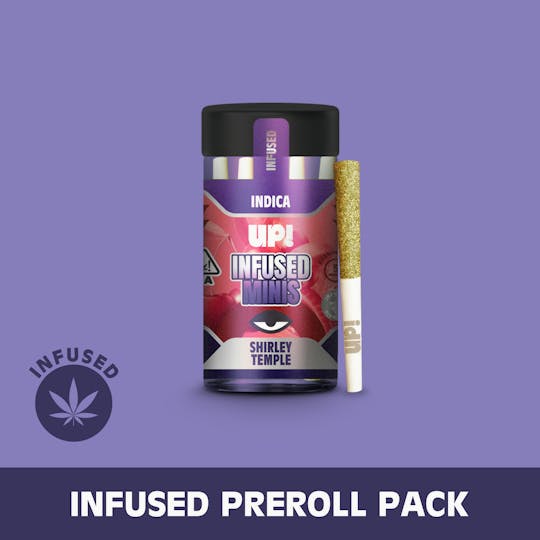 UP! - Shirley Temple (Indica) 5pk Diamond Infused Preroll 2.5g - 1