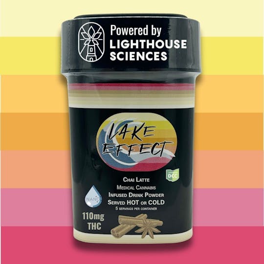 Lighthouse Sciences - Chai Latte Drink Powder | THC Infused Edible | 110mg - 1