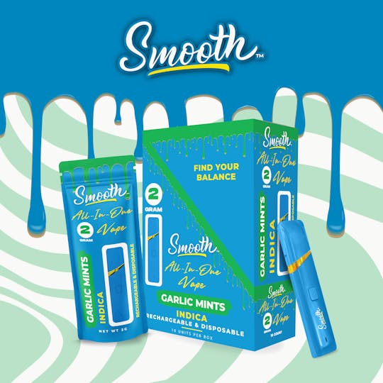 Smooth OKC - Garlic Mints - 2g Disposable - 1