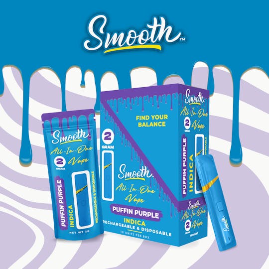 Smooth OKC - Puffin Purple - 2g Disposable - 1
