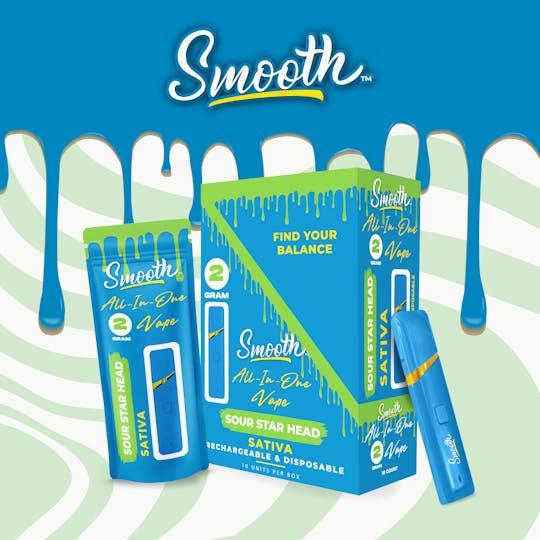 Smooth OKC - Sour Star Head - 2g Disposable - 1