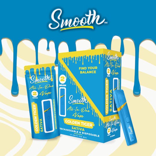 Smooth OKC - Golden Tiger - 2g Disposable - 1