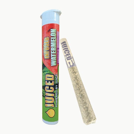Juiced Powered By Juicy - Juiced Infused Pre-Rolls | Flower, Kief & Concentrate | Watermelon Single - 1