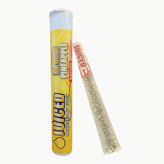 Juiced Powered By Juicy - Juiced Infused Pre-Rolls | Flower, Kief & Concentrate | Pineapple Single - 1