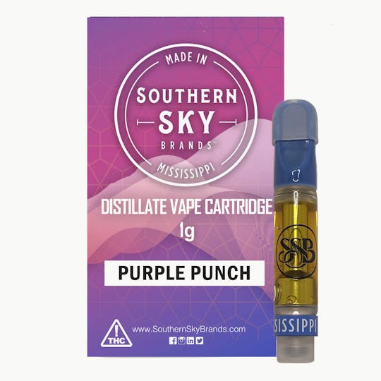 Southern Sky Brands - Purple Punch THC Vape - 1g - 1
