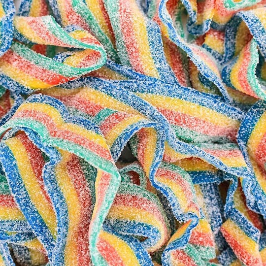 LA Native - 100mg THC Gummies 10pk - Rainbow Belts - 1