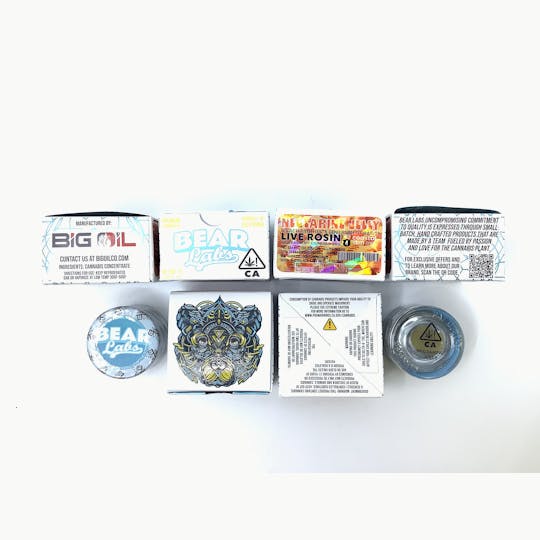 Bear Labs - Nectarine Jelly T4 Live Rosin - 1g - 1