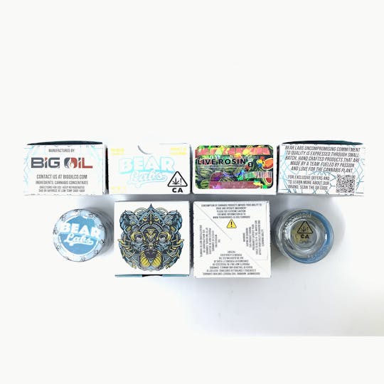 Bear Labs - Zandia T3 Live Rosin - 1g - 1