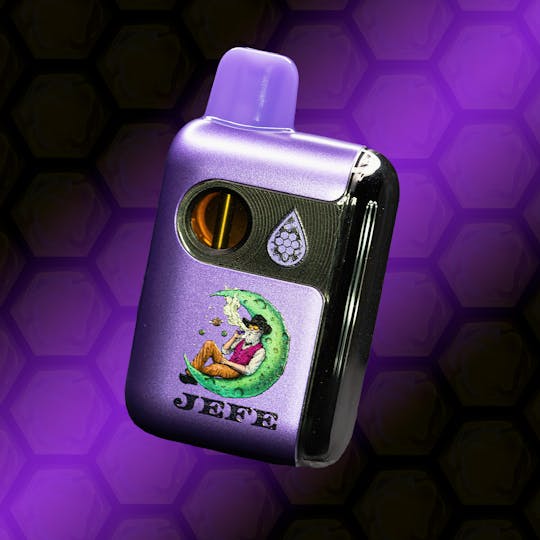 Noble Nectar - JEFE 5G Live Resin Geek Bar-Style Disposable - Grape Gas (I) - 1