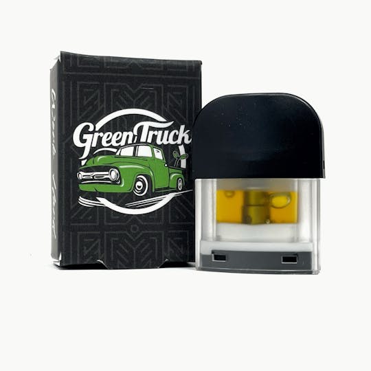 Green Truck - 0.5g Pod: Cured Resin - Gas Face - 1