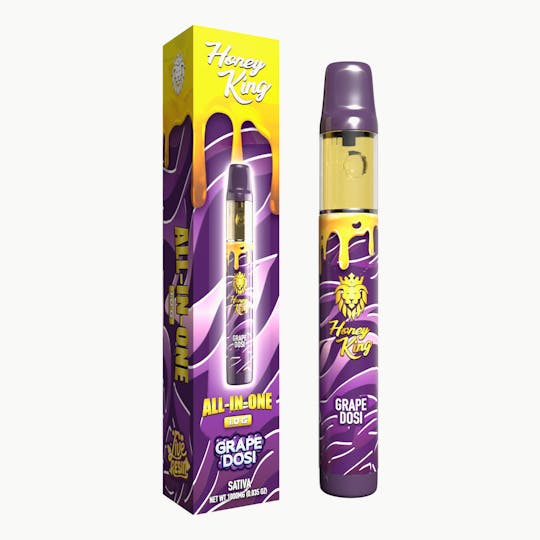 Honey King - Honey King 1G Live Resin All In One GRAPE DOSI - 1