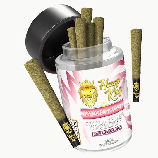 Honey King - Honey King 7x Infused Live Resin Mini Joints 3.5G - ICE CREAM CAKE - 1