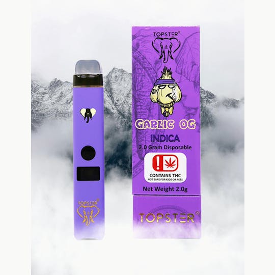 TOPSTER - TOPSTER - GARLIC OG - 2000MG DISPOSABLE - 1