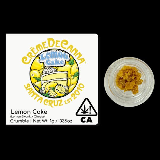 Crème De Canna - Creme De Canna - Crumble - Lemon Cake - 1g - (S) - 4059 - 1