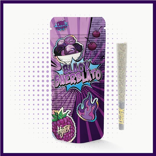 Hytek - HYTEK | BLACK SHERBLATO | 1g PREROLL - 1