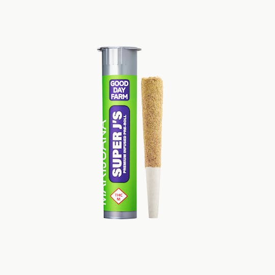 GOOD DAY FARM - GDF: Infused Pre-Roll | Grape x Berkel | Super J's | 1g - 1