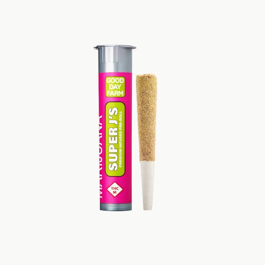 GOOD DAY FARM - GDF: Infused Pre-Roll | Grapefruit x Fruit of the Funk | Super J's | 1g - 1