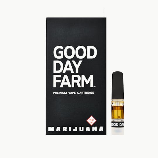 GOOD DAY FARM - GDF: Vape | Platinum OG | Cartridge | 1g - 1
