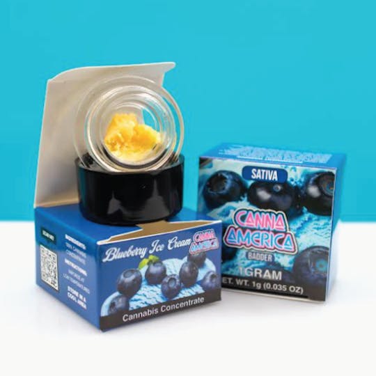 Canna America - Blueberry Ice Cream Badder - 1g - 1