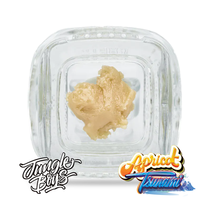 Jungle Boys Apricot Tsunami - 2.5g Full Spectrum Live Rosin Batter concentrate