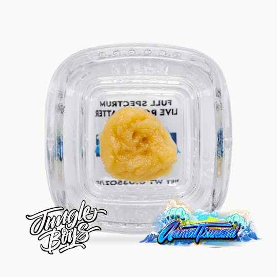 Jungle Boys - Jungle Boys | Animal Tsunami - 1g Full Spectrum Live Rosin Batter - 1