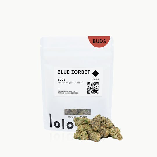lolo - Blue Zorbet | Indoor Buds | 3.5g - 1