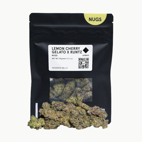 lolo - Lemon Cherry Gelato x Runtz | Indoor Nugs | 14g - 1