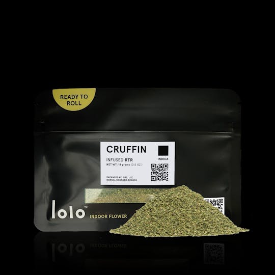 lolo - Cruffin | Indoor Kief Infused Ready To Roll | 14g - 1