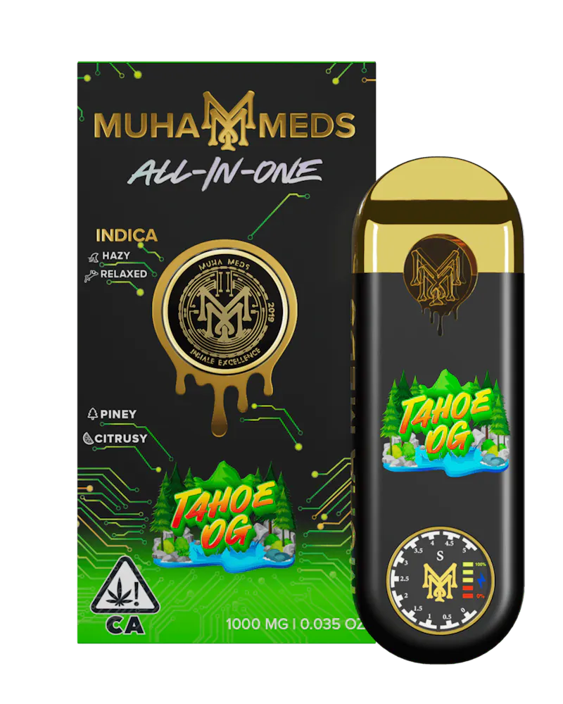 Muha Meds Tahoe Og Disposable 1g