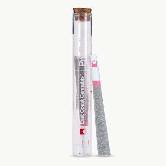 East Coast Cannabis - Raspberry Hashplant Pre-Roll - 0.75g - 1