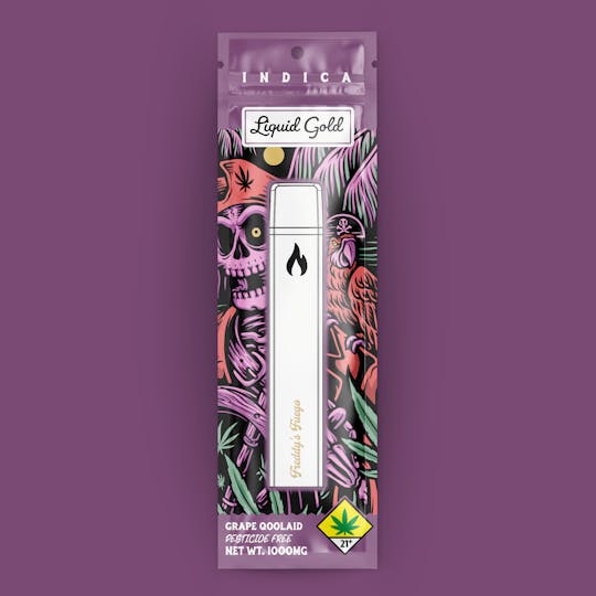 Freddy's Fuego - Grape Qoolaid (Liquid Gold) - Disposable - 1