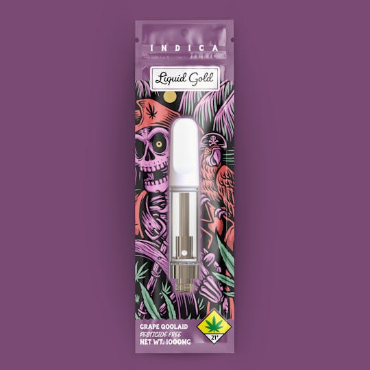 Freddy's Fuego - Grape Qoolaid (Liquid Gold) Cartridge 1g - 1