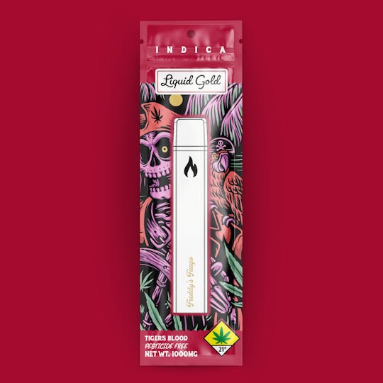 Freddy's Fuego - Tigers Blood (Liquid Gold) Disposable - 1