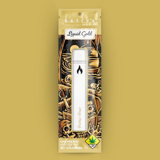 Freddy's Fuego - Unicorn Piss (Liquid Gold) Disposable - 1