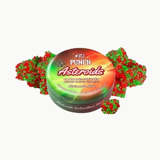 Punch Edibles & Extracts - Watermelon Nova Asteroids (100mg) - 1