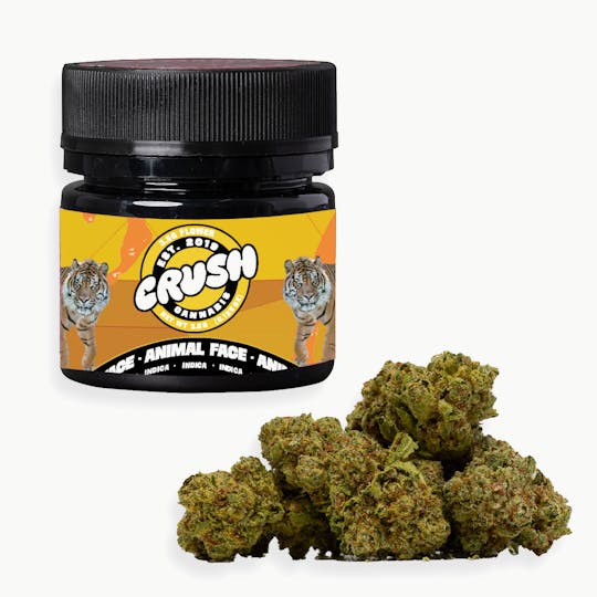Crush Cannabis - Crush Cannabis Flower - Animal Face - 3.5g - 1