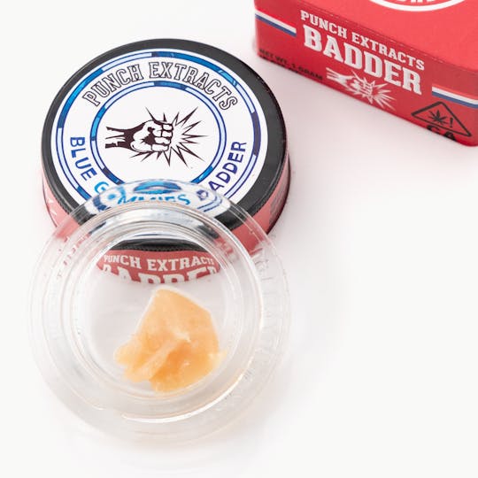Punch Edibles & Extracts - Blue Gummies BHO Badder (1g) - 1