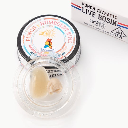 Punch Edibles & Extracts - Razzmatzz Tier 1 Live Rosin Half & Half (1g) - 1