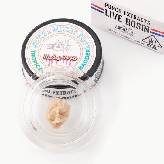 Punch Edibles & Extracts - Tropical Grenadez Tier 4 Live Rosin Cold Cure Badder - 1