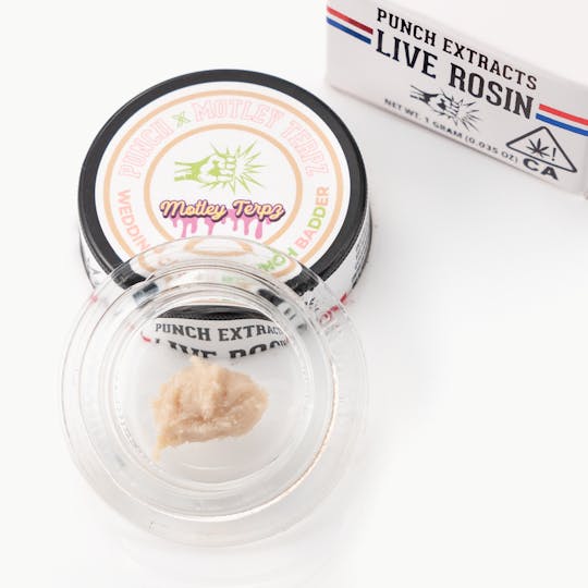 Punch Edibles & Extracts - Wedding Cake x Brunch Tier 4 Live Rosin Cold Cure Badder (1g) - 1