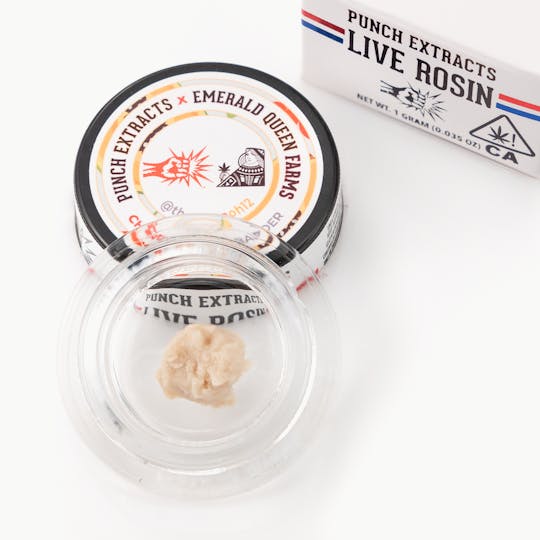 Punch Edibles & Extracts - Cherry Papaya Tier 3 Live Rosin Cold Cure Badder (1g) - 1