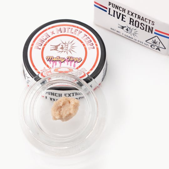 Punch Edibles & Extracts - XXX Tier 4 Live Rosin Cold Cure Badder (1g) - 1