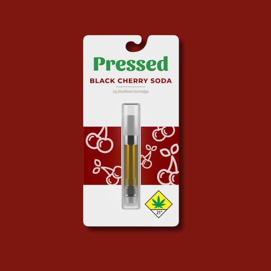Pressed by Prismatic - Black Cherry Soda 1g cartridge - 1