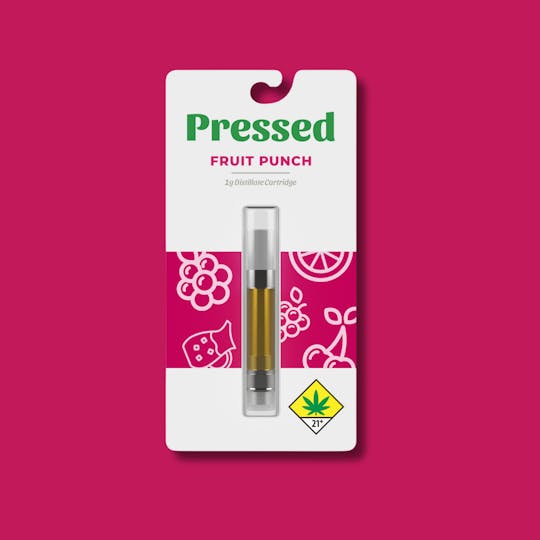 Pressed by Prismatic - Fruit Punch 1g cartridge - 1