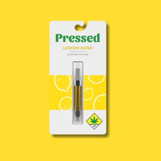 Pressed by Prismatic - Lemon Kush 1g cartridge - 1